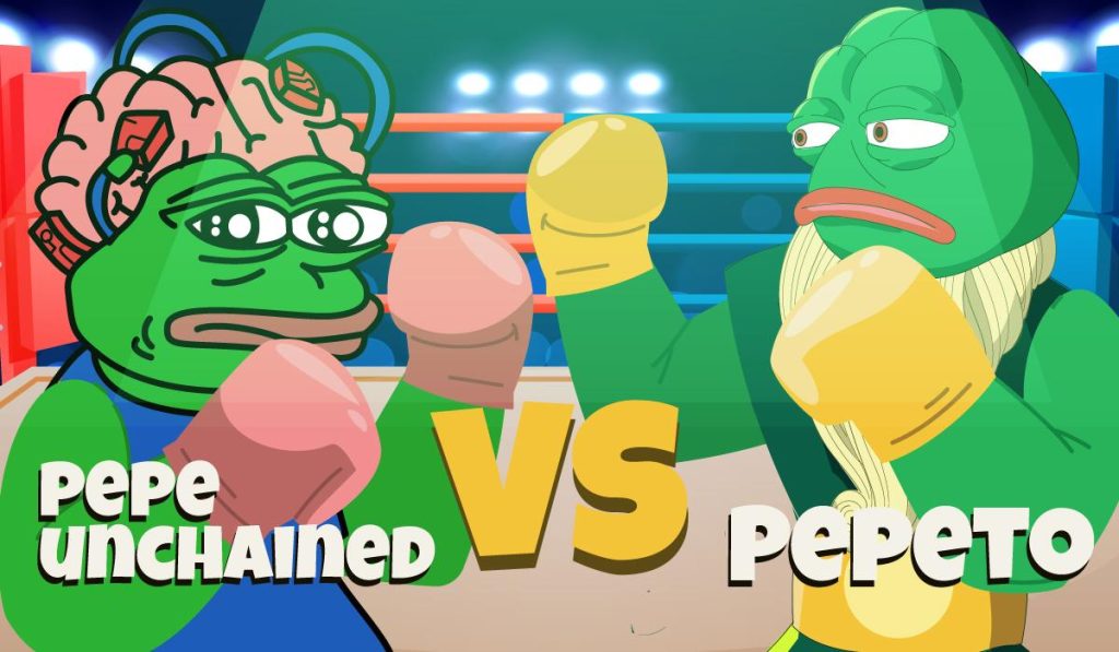 Pepeto And Pepe Unchained Compete For Dominance In The Subsequent Memecoin Period
