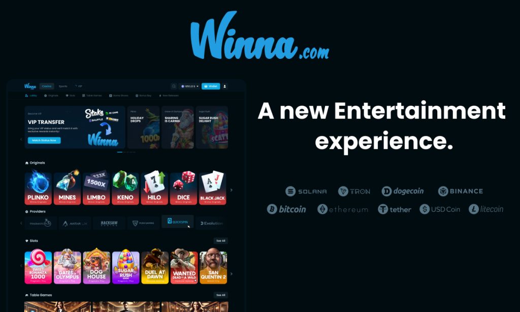 New Crypto On line casino Platform Winna.com Secures $15 Million In Seed Funding