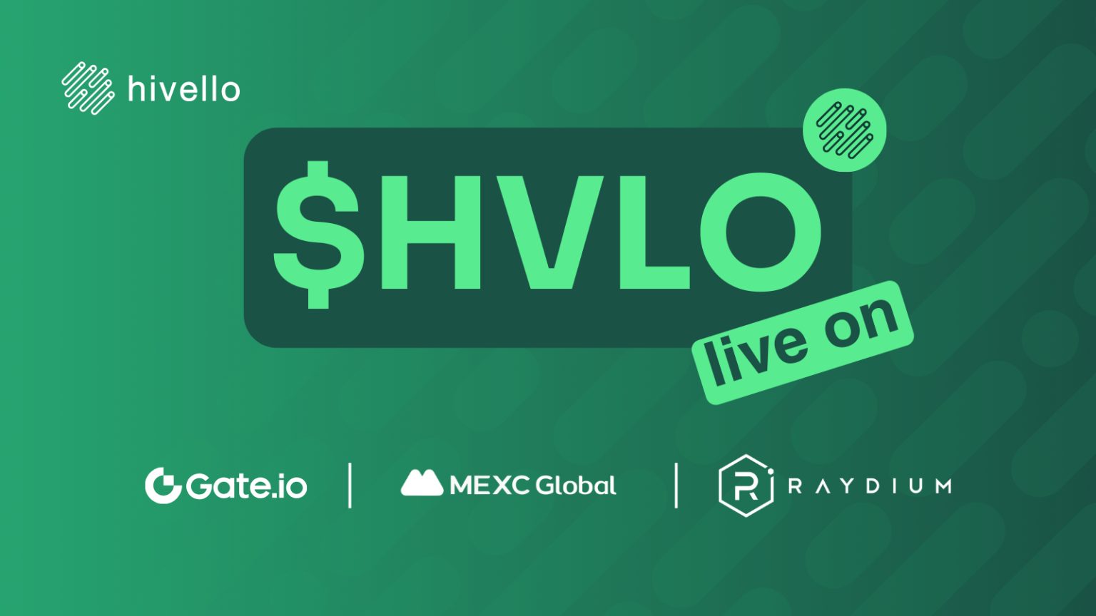 Hivello’s $HVLO Token Dwell On Raydium DEX