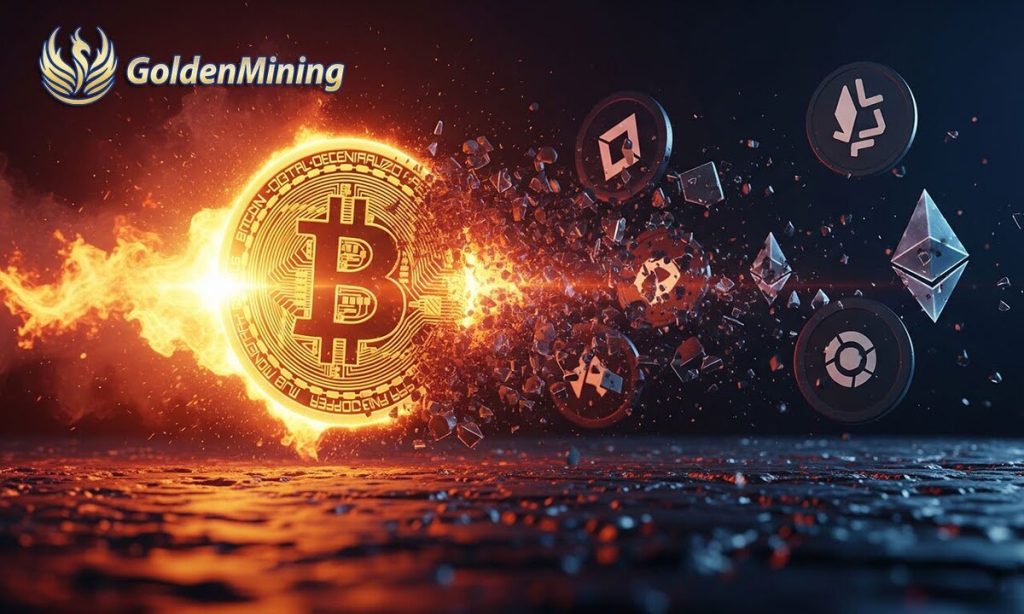 Earns $9,800 Per Day With BTC Breaks By $107,000, GoldenMining International Market.