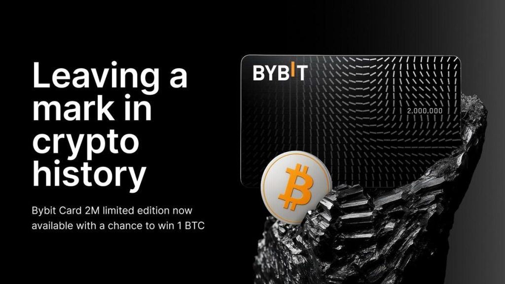 Bybit Card Celebrates Two Million Customers With Restricted-Version Collectible And 1 BTC Giveaway