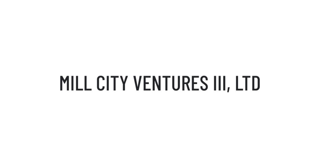 Mill Metropolis Ventures III, Ltd. Declares $450,000,000 Personal Placement To Provoke Sui Treasury Technique