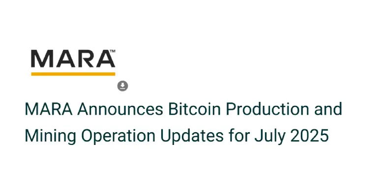 MARA holdings reaches 50,000 bitcoin and announces other operational updates.