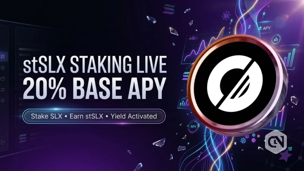 Solstice Launches stSLX Staking with 20% Base APY
